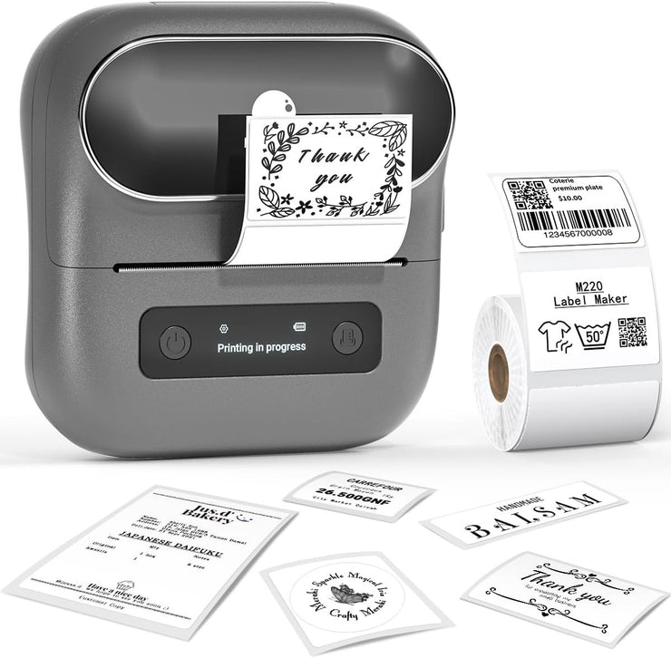 Mini Bluetooth Thermal Barcode Sticker Printer