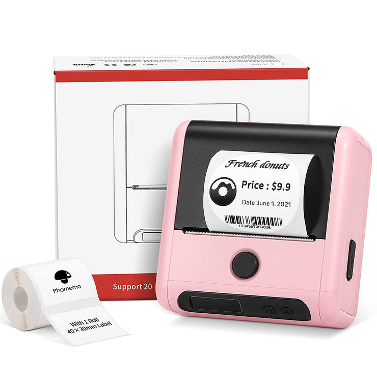 Mini Bluetooth Thermal Barcode Sticker Printer