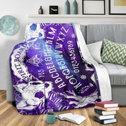 Halloween Witch Blanket Flannel Blanket