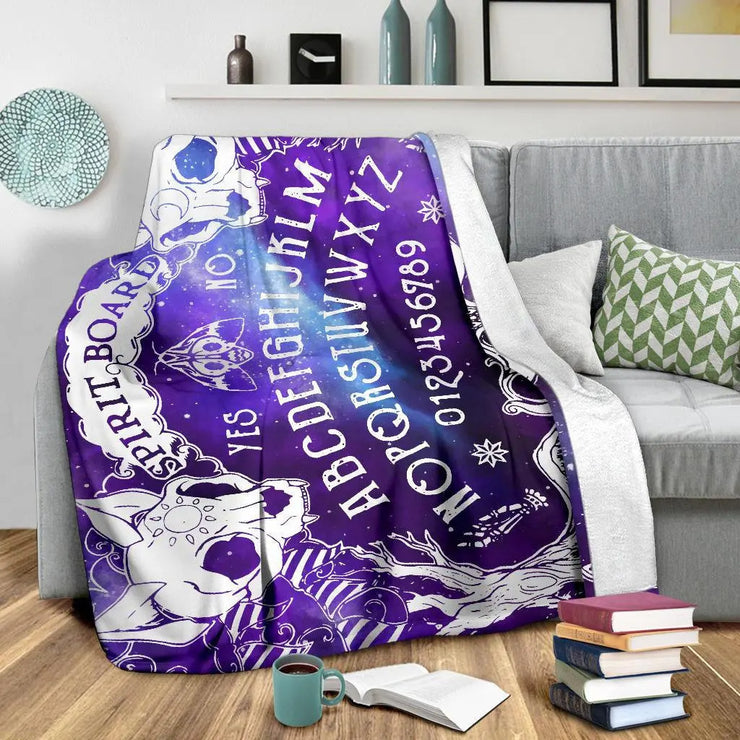 Halloween Witch Blanket Flannel Blanket