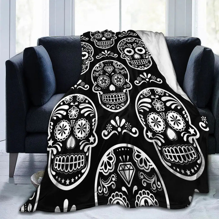 Halloween Witch Blanket Flannel Blanket