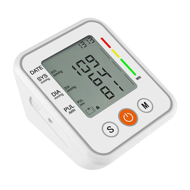 Upper Arm Home Electronic Blood Pressure Monitor