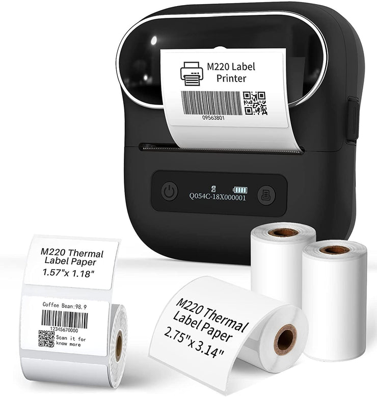 Mini Bluetooth Thermal Barcode Sticker Printer