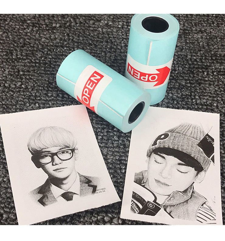 Machine Sticker Printer Paper With Adhesive